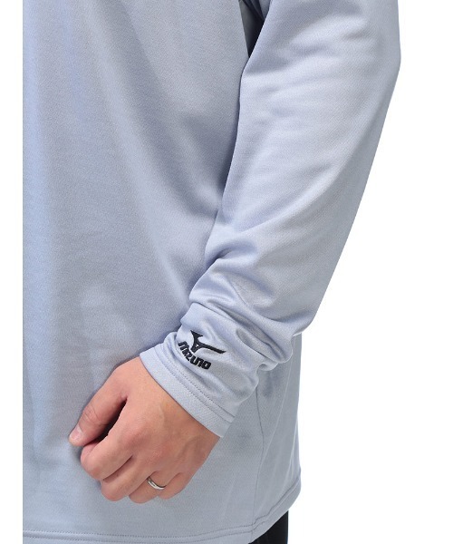 MIZUNO(ミズノ )の「MIZUNO (ミズノ) 裏起毛 ウォーム ハイネック 長袖 Tシャツ(Tシャツ/カットソー・メンズ・ブラック/グレー・3L/4L/5L)」の18枚目の写真