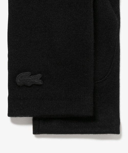 LACOSTE(ラコステ)の「カシミヤブレンドジャージグローブ(手袋・レディース・グレー/ブラック・FREE)」の8枚目の写真