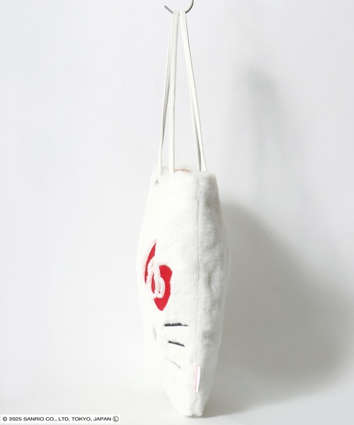 sanrio（サンリオ）の「sanrio（サンリオ）キャラクターフェイストートバッグ/ハローキティ/シナモロール/クロミ/ハンギョドン（トートバッグ・レディース・ブルー/ダークグレー/ホワイト系1/ホワイト系2・FREE）」の8枚目の写真