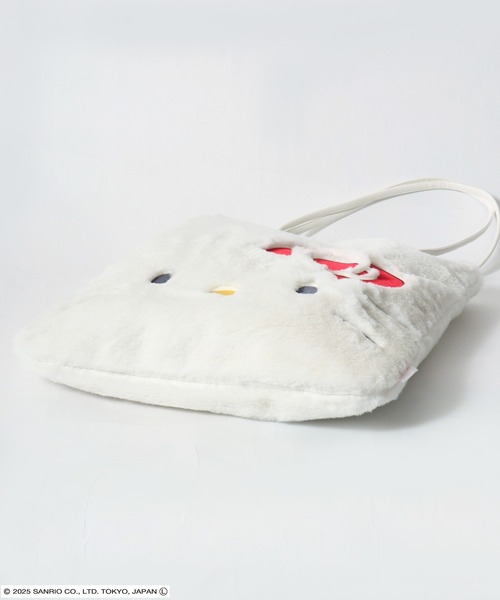 sanrio（サンリオ）の「sanrio（サンリオ）キャラクターフェイストートバッグ/ハローキティ/シナモロール/クロミ/ハンギョドン（トートバッグ・レディース・ブルー/ダークグレー/ホワイト系1/ホワイト系2・FREE）」の11枚目の写真