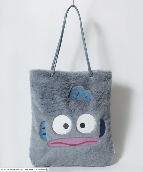 sanrio（サンリオ）の「sanrio（サンリオ）キャラクターフェイストートバッグ/ハローキティ/シナモロール/クロミ/ハンギョドン（トートバッグ・レディース・ブルー/ダークグレー/ホワイト系1/ホワイト系2・FREE）」の19枚目の写真