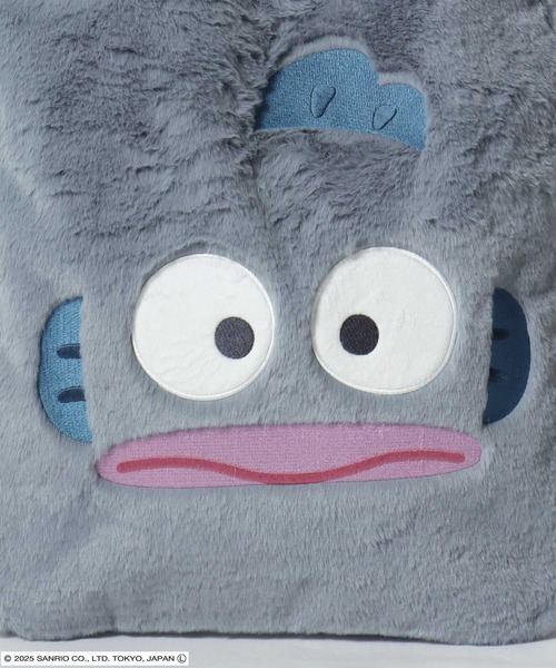 sanrio（サンリオ）の「sanrio（サンリオ）キャラクターフェイストートバッグ/ハローキティ/シナモロール/クロミ/ハンギョドン（トートバッグ・レディース・ブルー/ダークグレー/ホワイト系1/ホワイト系2・FREE）」の20枚目の写真