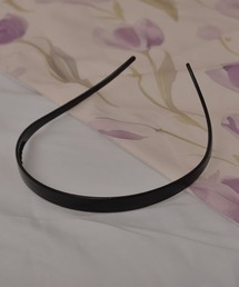 VIBGYOR Women | 【resonance】ニュアンスカラー クリア カーブデザイン カチューシャ【8色展開】(カチューシャ)