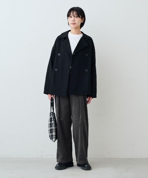 THREE FIFTY STANDARD(スリーフィフティースタンダード)の「THREE FIFTY STANDARDボリューム袖の吸水速乾長袖Tシャツ(Tシャツ/カットソー・レディース・ベージュ/チャコールグレー/オフホワイト・M/L)」の15枚目の写真