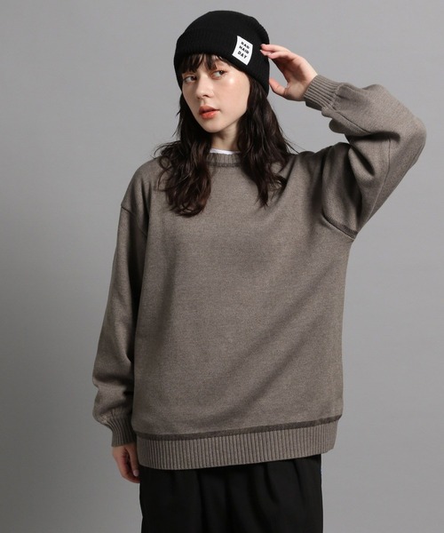 GEORGE'S(ジョージズ)の「ラインニットプルオーバー(ニット/セーター・メンズ・オフホワイト/モカ/ネイビー・MEDIUM/LARGE)」の18枚目の写真