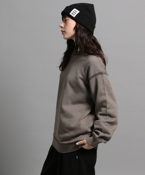 GEORGE'S(ジョージズ)の「ラインニットプルオーバー(ニット/セーター・メンズ・オフホワイト/モカ/ネイビー・MEDIUM/LARGE)」の20枚目の写真