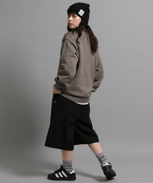 GEORGE'S(ジョージズ)の「ラインニットプルオーバー(ニット/セーター・メンズ・オフホワイト/モカ/ネイビー・MEDIUM/LARGE)」の16枚目の写真