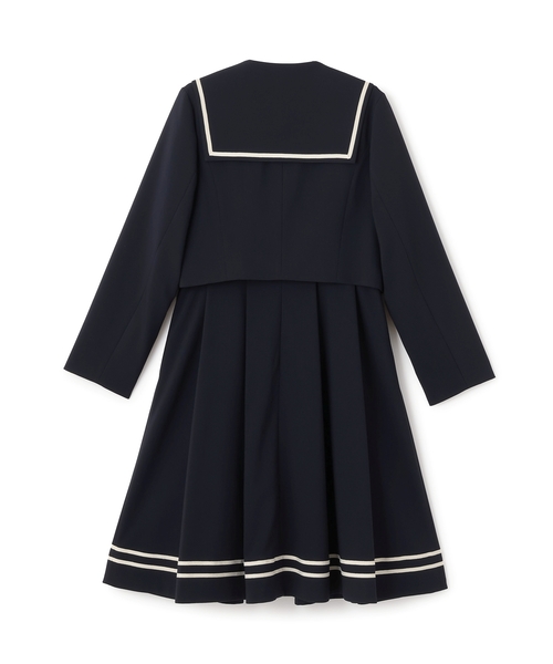 セーラーショートジャケット&ジャンパースカートセット（スーツセット