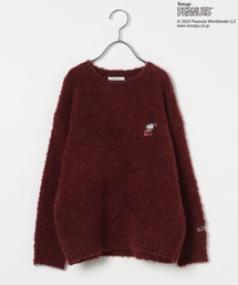 PEANUTS（ピーナッツ）の「[メンズとお揃い♪]【PEANUTS×BAYFLOW】ワンポイント刺繍ニット(KIDS)（ニット/セーター）」