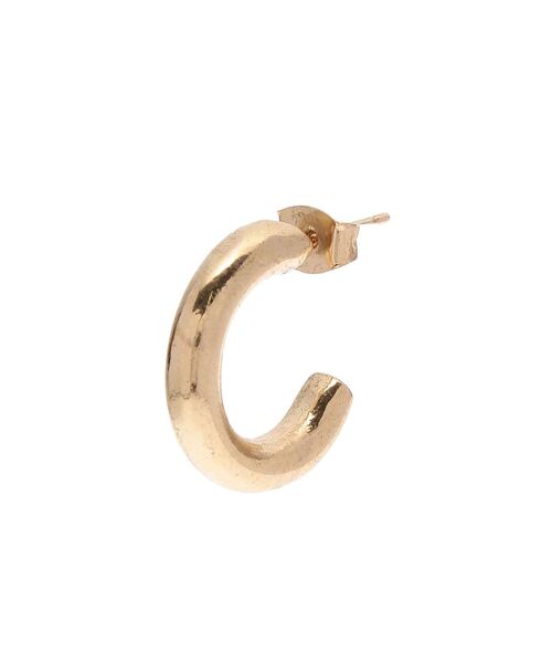 EVRIS（エヴリス）の「HAFU HOOPピアス（ピアス（両耳用）・レディース・シルバー/ゴールド・FREE）」の7枚目の写真