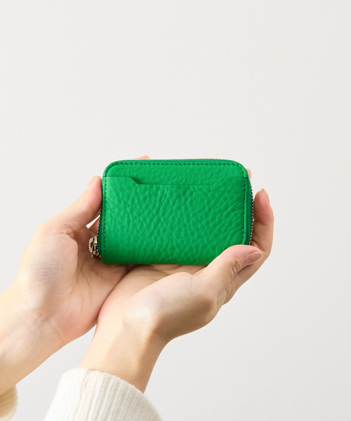ITTI（イッチ）の「ITTI イッチ / CRISTY COIN CARD WLT コインカードシュリンクレザーウォレット ミニウォレット スマートウォレット 2つ折り革財布 / ITTI-WLT-012-21Q3-4（財布・メンズ・グリーン・FREE）」の3枚目の写真