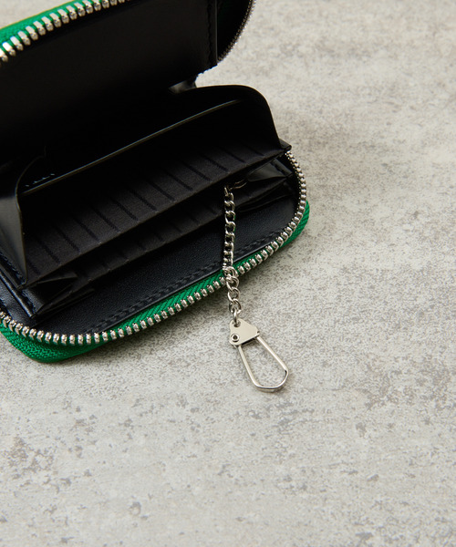 ITTI（イッチ）の「ITTI イッチ / CRISTY COIN CARD WLT コインカードシュリンクレザーウォレット ミニウォレット スマートウォレット 2つ折り革財布 / ITTI-WLT-012-21Q3-4（財布・メンズ・グリーン・FREE）」の16枚目の写真