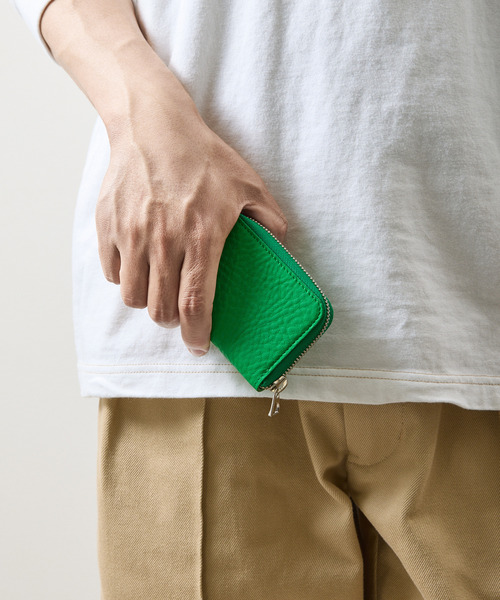 ITTI（イッチ）の「ITTI イッチ / CRISTY COIN CARD WLT コインカードシュリンクレザーウォレット ミニウォレット スマートウォレット 2つ折り革財布 / ITTI-WLT-012-21Q3-4（財布・メンズ・グリーン・FREE）」の20枚目の写真