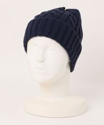 and it_（アンドイット）の「ケーブルニットワッチ（ニットキャップ/ビーニー）」