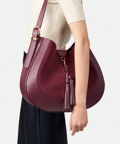 COLE HAAN(コールハーン)の「カタリーナ ラージ ホーボー womens(ハンドバッグ・レディース・ブラウン・OSFA)」の1枚目の写真