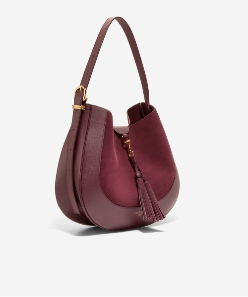 COLE HAAN(コールハーン)の「カタリーナ ラージ ホーボー womens(ハンドバッグ・レディース・ブラウン・OSFA)」の4枚目の写真