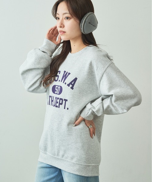 Champion（チャンピオン）の「【Champion】489-0015 ボアバックアーム（イヤーマフ・レディース・グレイッシュベージュ/カーキ/ブラック/グレー・FREE）」の9枚目の写真