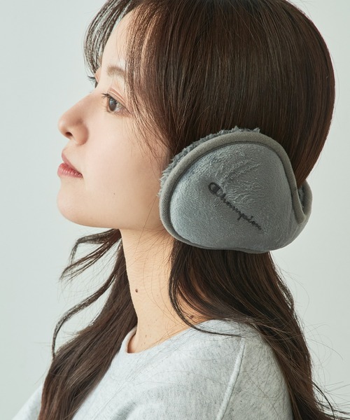 Champion（チャンピオン）の「【Champion】489-0015 ボアバックアーム（イヤーマフ・レディース・グレイッシュベージュ/カーキ/ブラック/グレー・FREE）」の13枚目の写真
