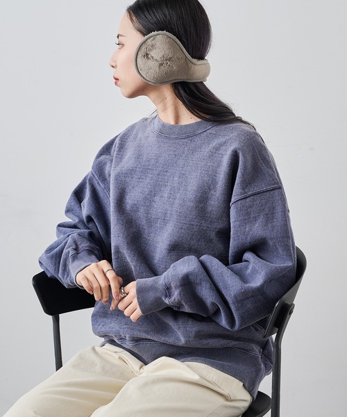 Champion（チャンピオン）の「【Champion】489-0015 ボアバックアーム（イヤーマフ・レディース・グレイッシュベージュ/カーキ/ブラック/グレー・FREE）」の17枚目の写真