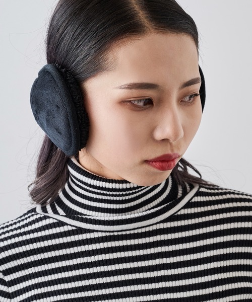 Champion（チャンピオン）の「【Champion】489-0015 ボアバックアーム（イヤーマフ・レディース・グレイッシュベージュ/カーキ/ブラック/グレー・FREE）」の20枚目の写真
