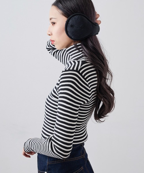 Champion（チャンピオン）の「【Champion】489-0015 ボアバックアーム（イヤーマフ・レディース・グレイッシュベージュ/カーキ/ブラック/グレー・FREE）」の21枚目の写真