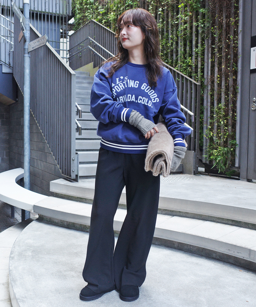 WILLIAM BRUNTON(ウィリアムブラントン)の「WILLIAM BRUNTON SLOBE別注 フィンガーレスグローブ WB-222-SLOBE(手袋・レディース・ブラウン/グレー/ブルー・FREE)」の4枚目の写真