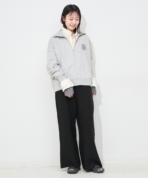 WILLIAM BRUNTON(ウィリアムブラントン)の「WILLIAM BRUNTON SLOBE別注 フィンガーレスグローブ WB-222-SLOBE(手袋・レディース・ブラウン/グレー/ブルー・FREE)」の9枚目の写真