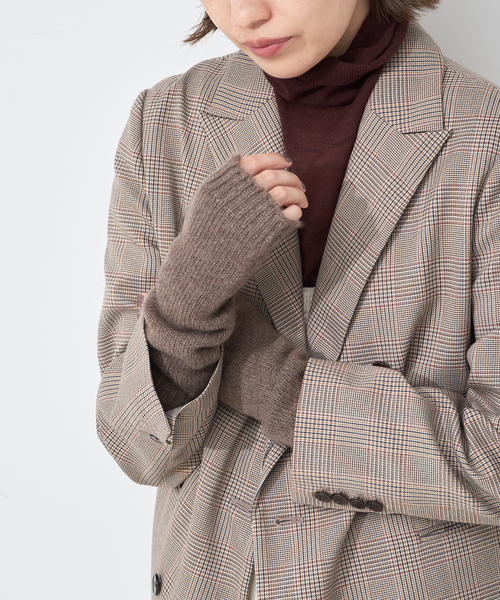 WILLIAM BRUNTON(ウィリアムブラントン)の「WILLIAM BRUNTON SLOBE別注 フィンガーレスグローブ WB-222-SLOBE(手袋・レディース・ブラウン/グレー/ブルー・FREE)」の13枚目の写真