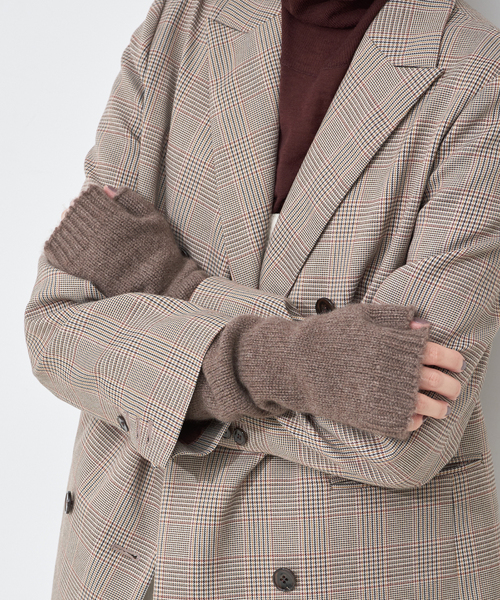 WILLIAM BRUNTON(ウィリアムブラントン)の「WILLIAM BRUNTON SLOBE別注 フィンガーレスグローブ WB-222-SLOBE(手袋・レディース・ブラウン/グレー/ブルー・FREE)」の14枚目の写真