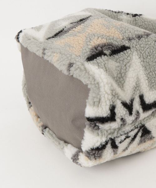 PENDLETON（ペンドルトン）の「【 PENDLETON / ペンドルトン 】ジャガードボア2WAYドローストリングポーチ（ショルダーバッグ・レディース・グレー/ベージュ・FREE）」の14枚目の写真