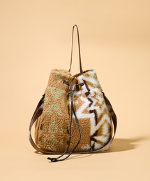 PENDLETON | 【 PENDLETON / ペンドルトン 】ジャガードボア2WAYドローストリングポーチ(ショルダーバッグ)