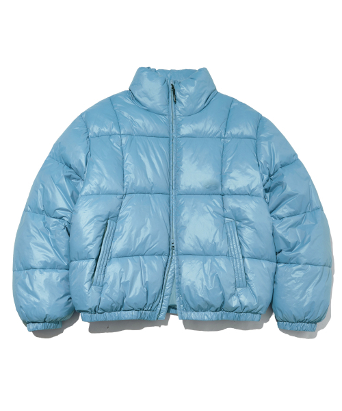 セール】グロッシーデュースパディング-スカイブルー（ダウン