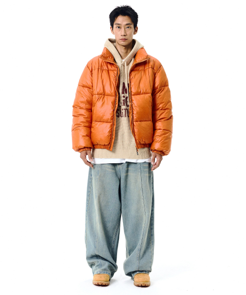 F.ILLUMINATE（フィルミネイト）の「グロッシーデュースパディング-スカイブルー（ダウンジャケット/コート・メンズ・その他・LARGE/SMALL/MEDIUM）」の6枚目の写真