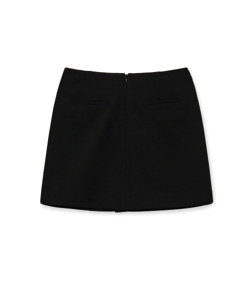 Midnight Move（ミッドナイトムーブ）の「zip skirt [black]（スカート・レディース・その他・SMALL/MEDIUM）」の3枚目の写真