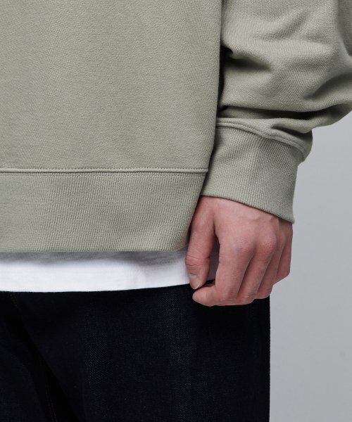 MUSINSA STANDARD（ムシンサスタンダード）の「オーバーサイズスウェットシャツ[ピスタチオ]（スウェット・メンズ・その他・SMALL/MEDIUM/LARGE/X-LARGE/XX-LARGE/XXX-LARGE）」の7枚目の写真