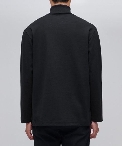 セール】フォンテタートルネック長袖Tシャツ[ブラック]（Tシャツ