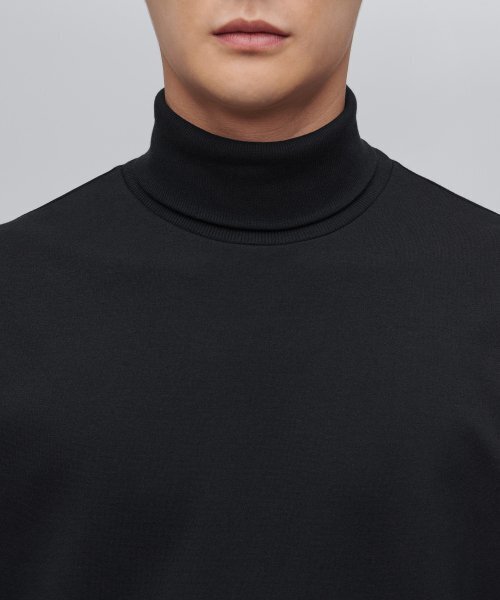 MUSINSA STANDARD（ムシンサスタンダード）の「フォンテタートルネック長袖Tシャツ[ブラック]（Tシャツ/カットソー・メンズ・その他・SMALL/MEDIUM/LARGE/X-LARGE/XX-LARGE/XXX-LARGE）」の3枚目の写真