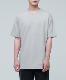 レイヤードクルーネックTシャツ_通常丈 [ライトグレー]