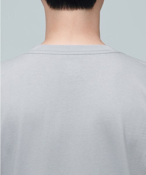 MUSINSA STANDARD（ムシンサスタンダード）の「レイヤードクルーネックTシャツ_通常丈 [ライトグレー]（Tシャツ/カットソー・メンズ・その他・SMALL/MEDIUM/LARGE/X-LARGE/X-SMALL）」の6枚目の写真