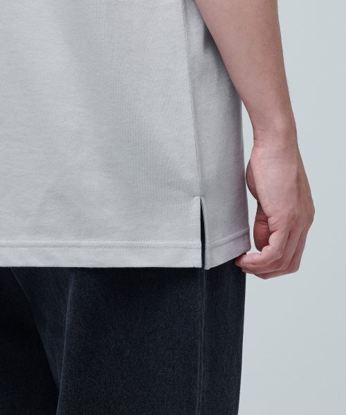 MUSINSA STANDARD（ムシンサスタンダード）の「レイヤードクルーネックTシャツ_通常丈 [ライトグレー]（Tシャツ/カットソー・メンズ・その他・SMALL/MEDIUM/LARGE/X-LARGE/X-SMALL）」の8枚目の写真