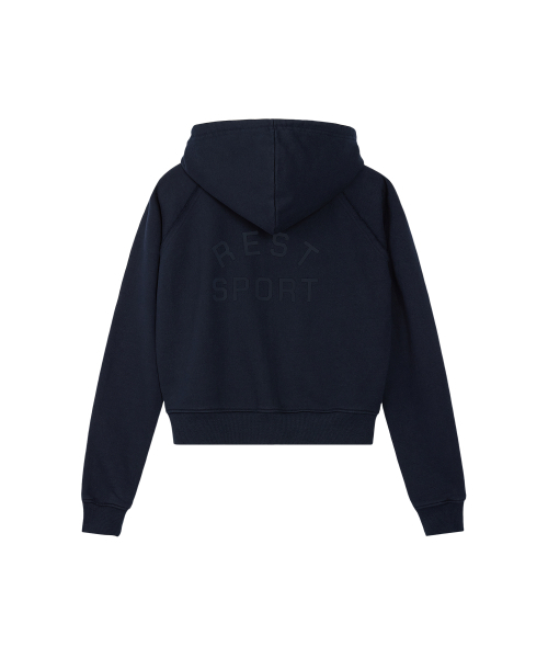 Rest & Recreation パーカー ☆関税込☆Rest&Recreation☆RR LOGO STITCH ZIP-UP HOODIE☆ (Rest