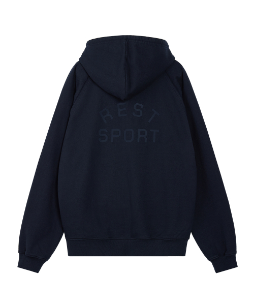 Rest&Recreation(レストアンドレクリエーション)の「RS ZIP-UP HOODIE - NAVY(パーカー・レディース・その他・SMALL/LARGE)」の4枚目の写真
