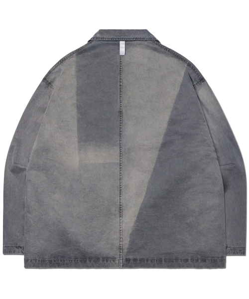 NOMANUAL(NOMANUAL)の「SUNFADED JACKET - WASHED BLACK(テーラードジャケット・レディース・その他・SMALL/MEDIUM/LARGE)」の2枚目の写真