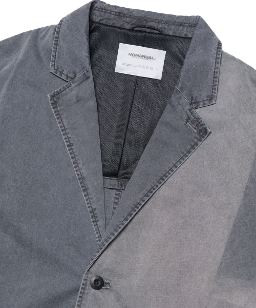 NOMANUAL(NOMANUAL)の「SUNFADED JACKET - WASHED BLACK(テーラードジャケット・レディース・その他・SMALL/MEDIUM/LARGE)」の5枚目の写真