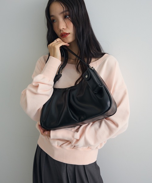 AnriettMusee(アンリエットミュゼ)の「マルチWAYベルトワンハンドルバッグ(ショルダーバッグ・レディース・アイボリー/ブラック/ベージュ・FREE)」の7枚目の写真