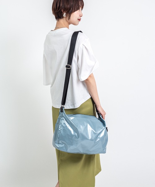 Jack Gomme(ジャックゴム)の「【JACK GOMME】ショルダーバッグ JOY(ショルダーバッグ・レディース・ブラック/インディゴブルー/モカ/アイボリー/シルバー/カーキ/シャンパン/ライトブルー/ベージュ・FREE)」の19枚目の写真