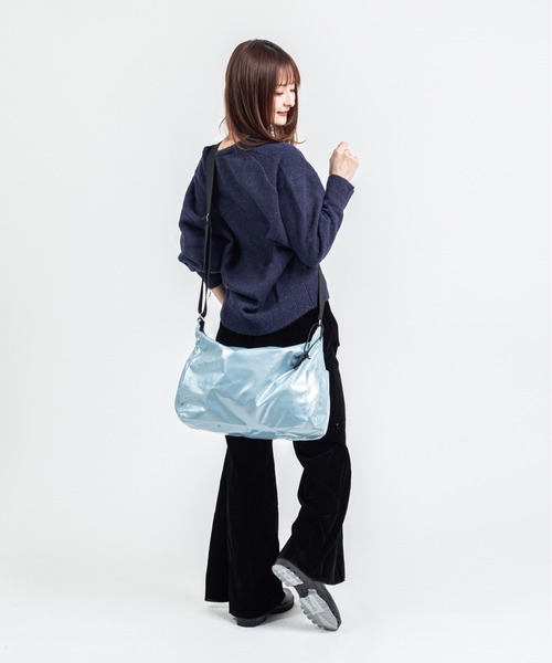 Jack Gomme(ジャックゴム)の「【JACK GOMME】ショルダーバッグ JOY(ショルダーバッグ・レディース・ブラック/インディゴブルー/モカ/アイボリー/シルバー/カーキ/シャンパン/ライトブルー/ベージュ・FREE)」の22枚目の写真
