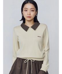 EMODA | レイヤードシャツニット(ニット/セーター)