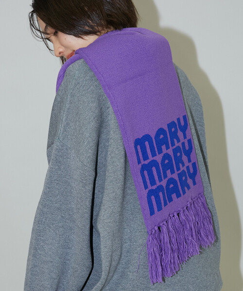 PUBLUX（パブリュクス）の「マリマリマリー×PUBLUX END CREDIT マフラー【限定展開】（マフラー・メンズ・パープル・ONE SIZE）」の15枚目の写真