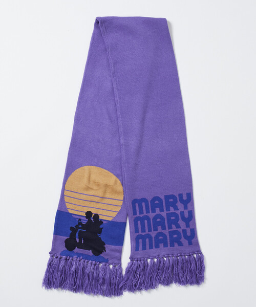 PUBLUX（パブリュクス）の「マリマリマリー×PUBLUX END CREDIT マフラー【限定展開】（マフラー・メンズ・パープル・ONE SIZE）」の16枚目の写真